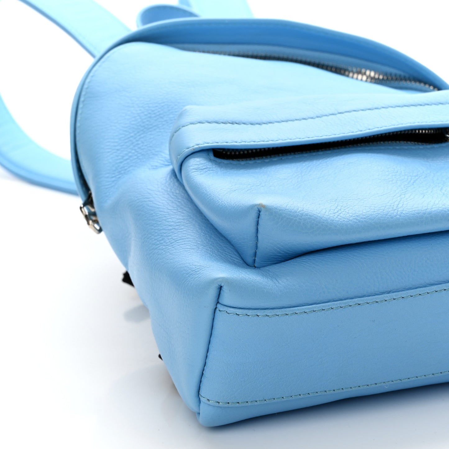 Smooth Calfskin Soft XXS Backpack Light Blue