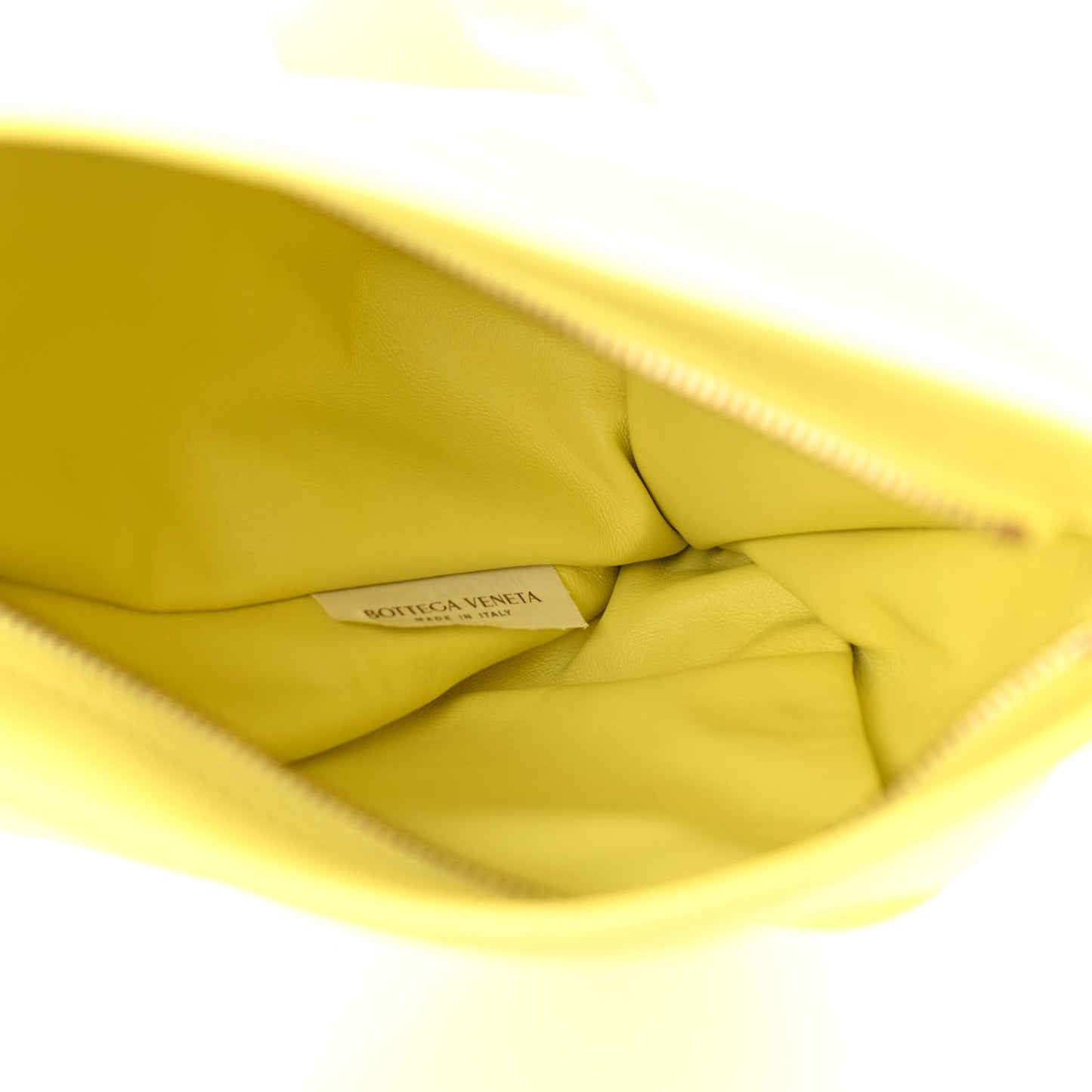 Calfskin Mini BV Twist Yellow