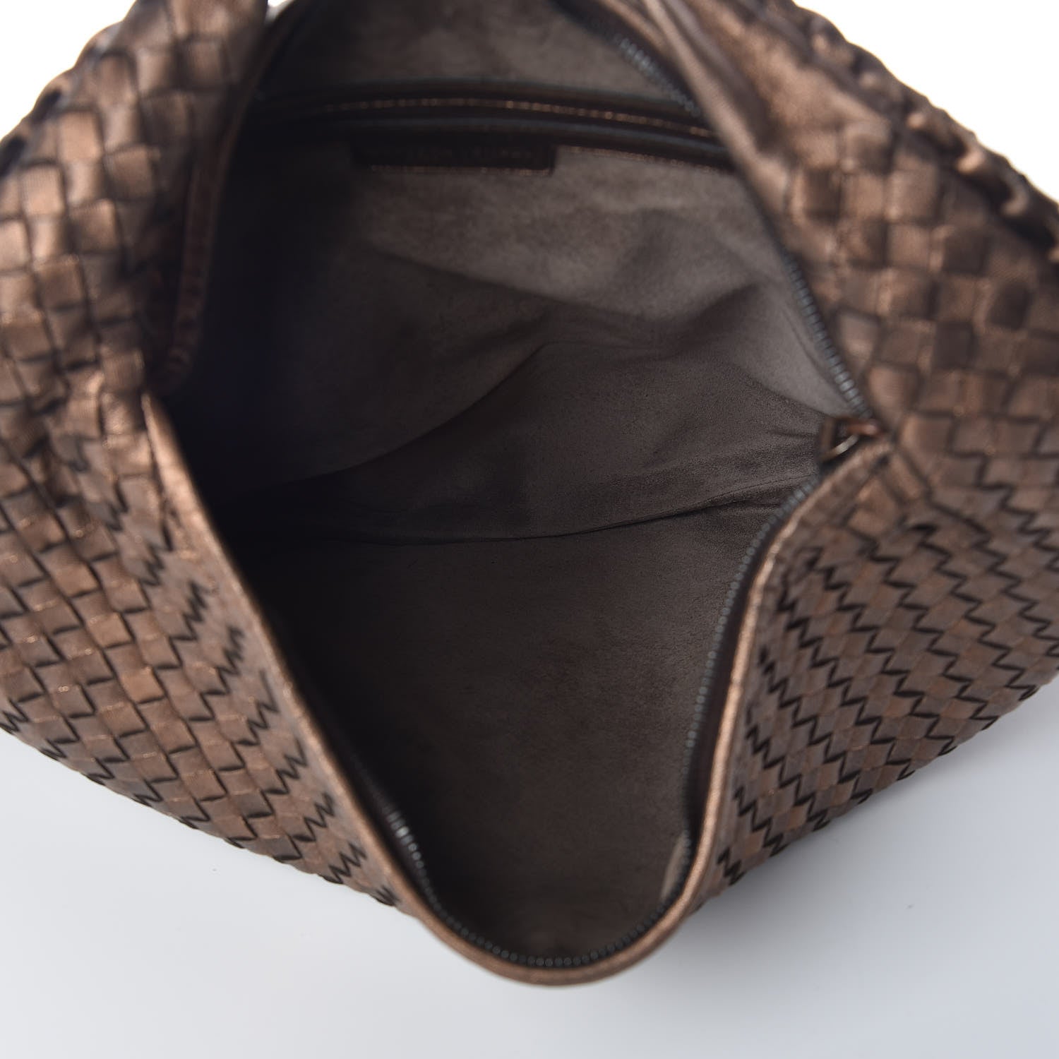 Bottega Veneta Nappa Intrecciato Large Veneta Hobo Copper 7 of 12