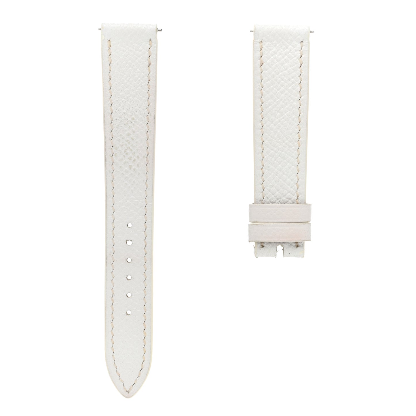 Epsom Heure H Hour Watch PM Strap White