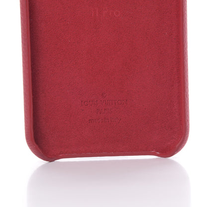 Louis Vuitton Calfskin Monogram iPhone 11 Pro Bumper Scarlet 6 of 9