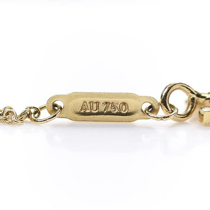 Tiffany 18K Yellow Gold Small T Smile Pendant Necklace 4 of 6