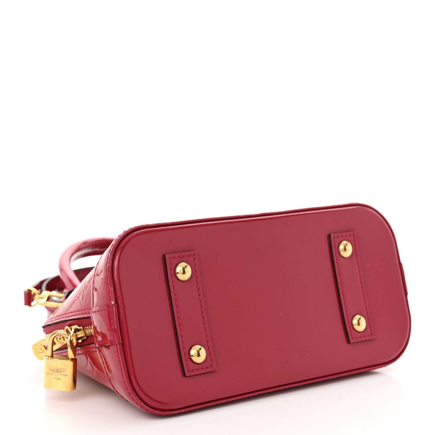 Louis Vuitton Vernis Alma BB Rose Indien 4 of 14