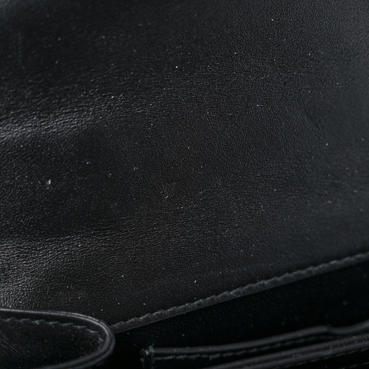 Christian Dior Calfskin Bee Clutch Black 10 of 10