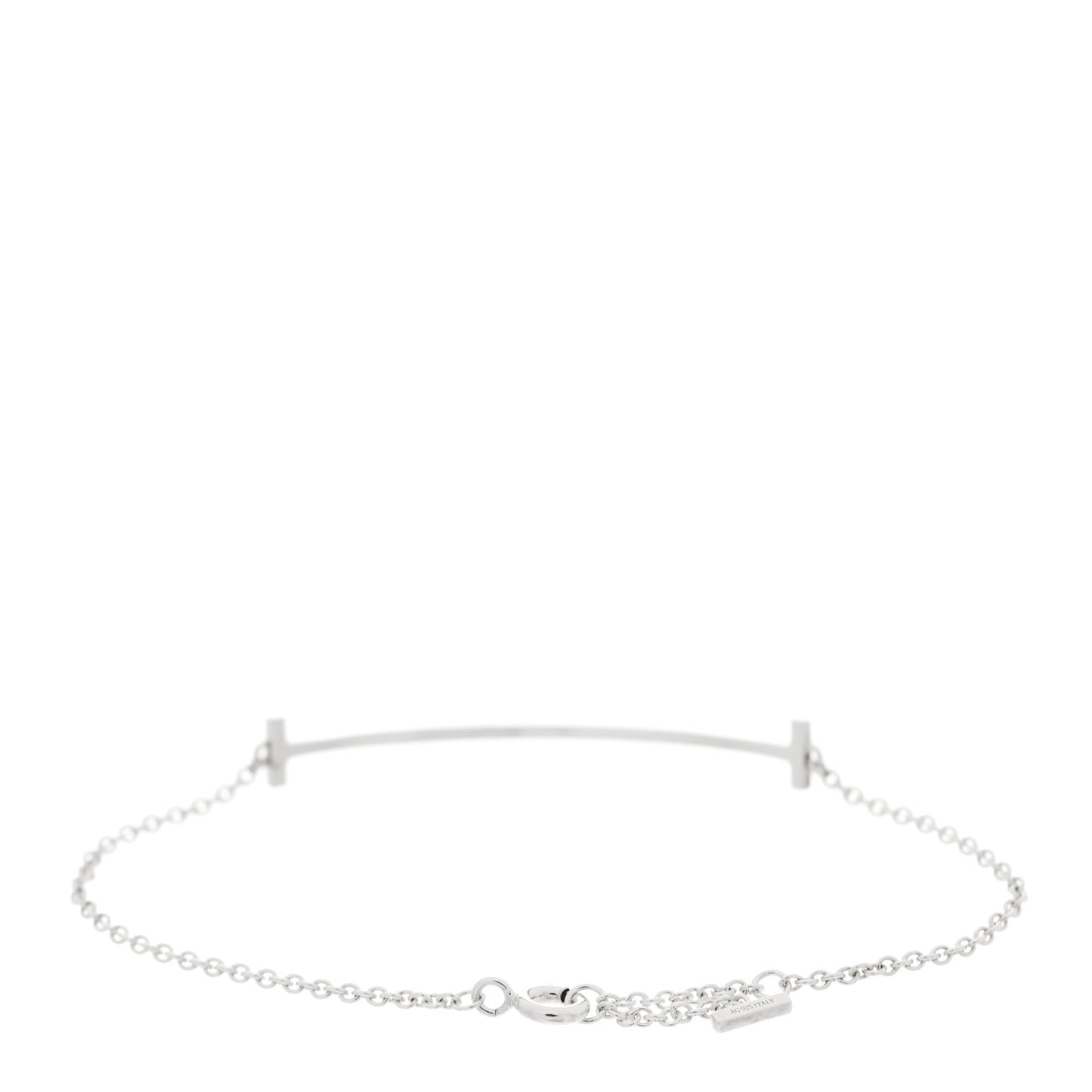 Sterling Silver T Smile Bracelet
