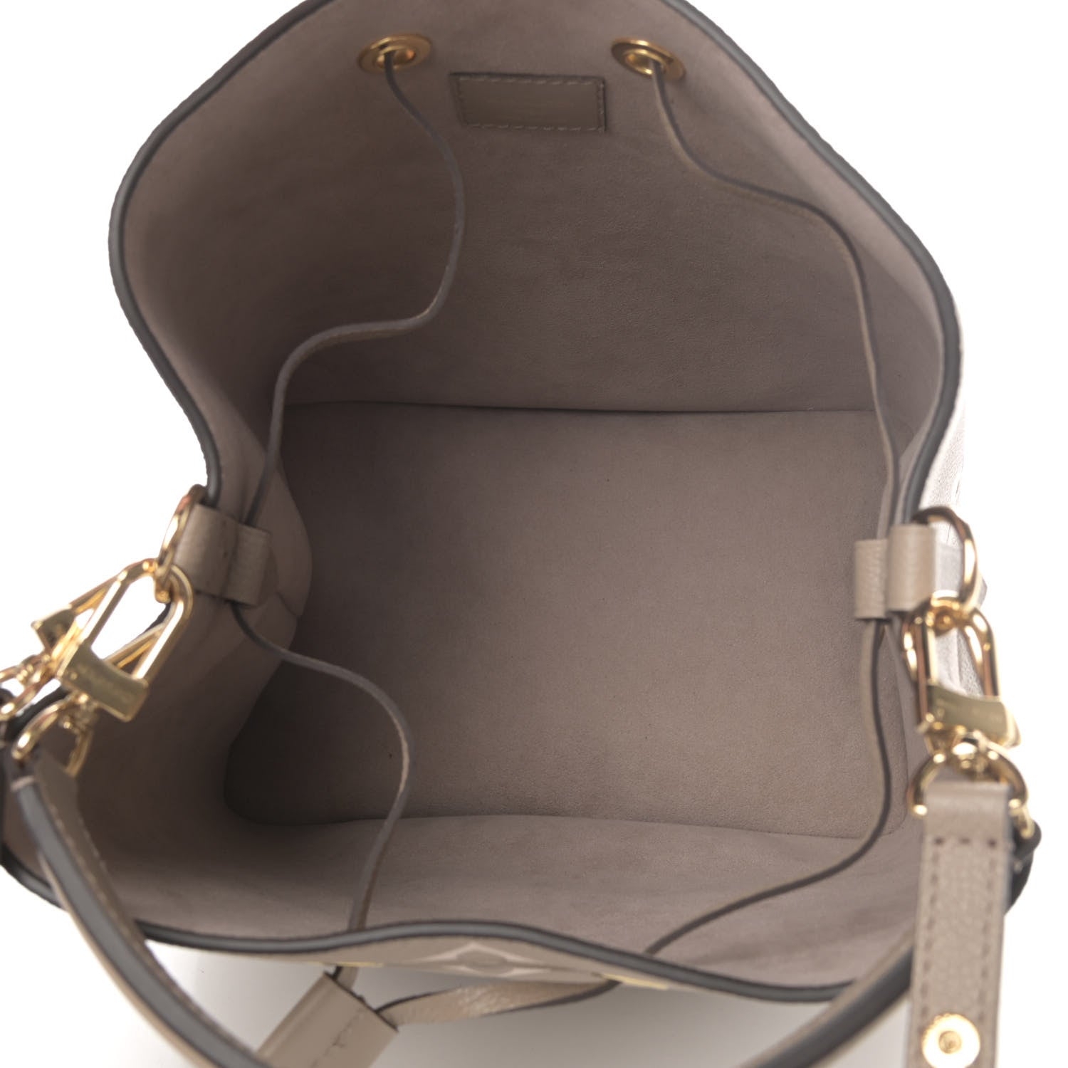 Louis Vuitton Empreinte Monogram Giant Neonoe MM Tourterelle Creme 4 of 4