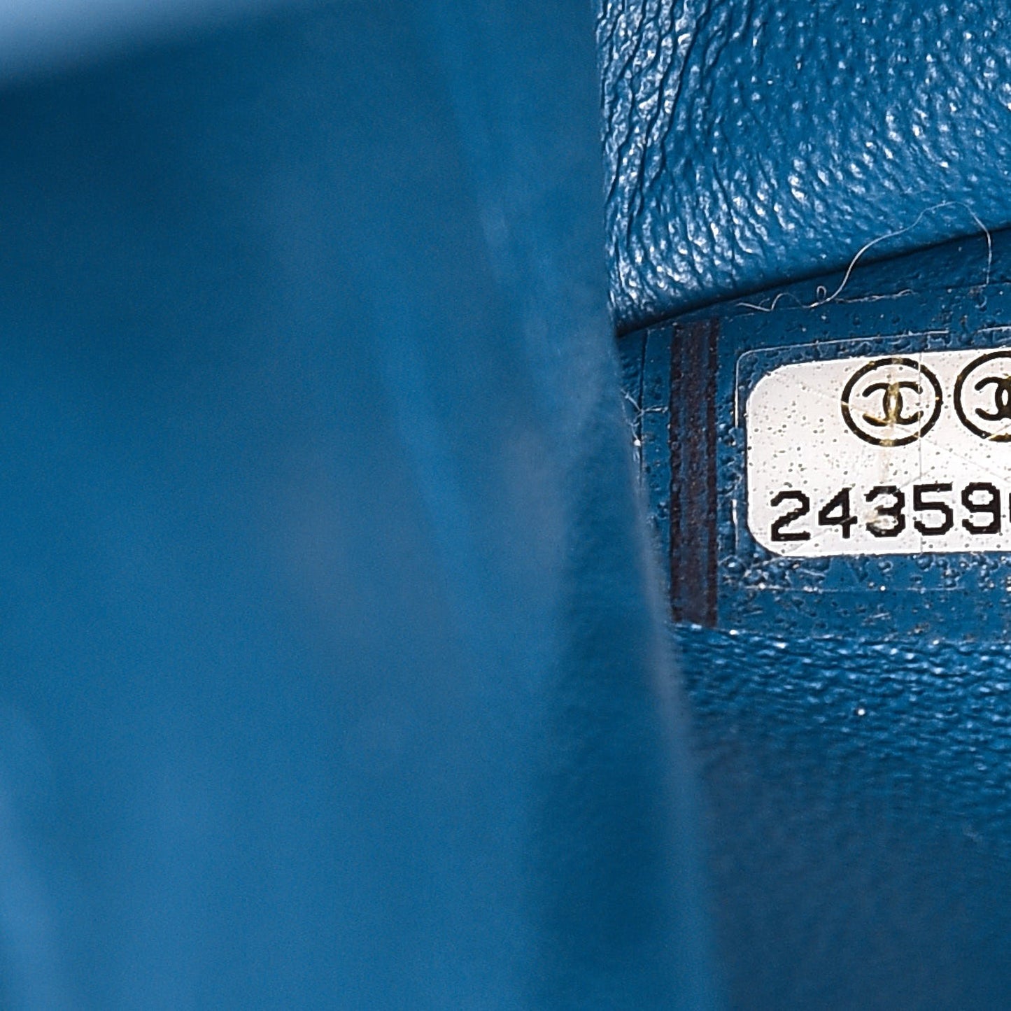 Velvet Quilted 2.55 Reissue 225 Flap Blue