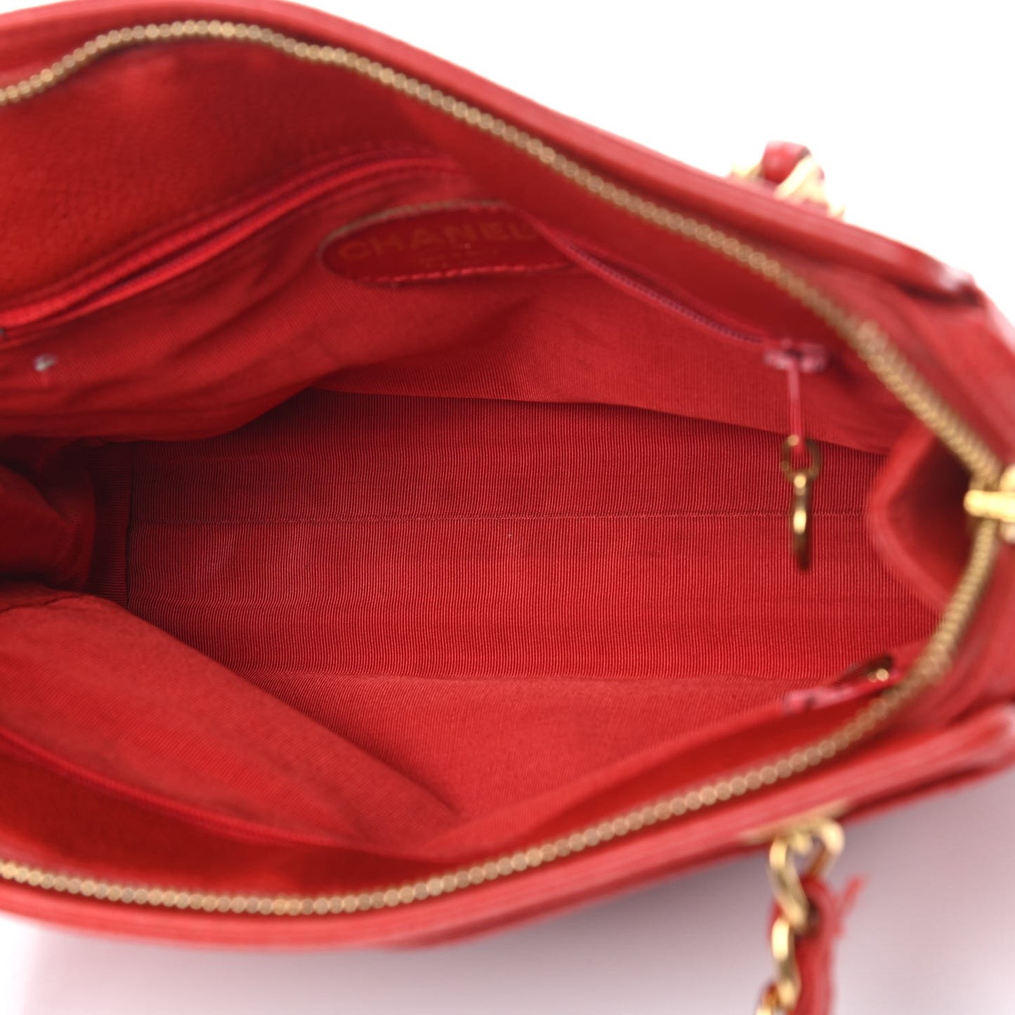 Caviar Shopper Tote Red