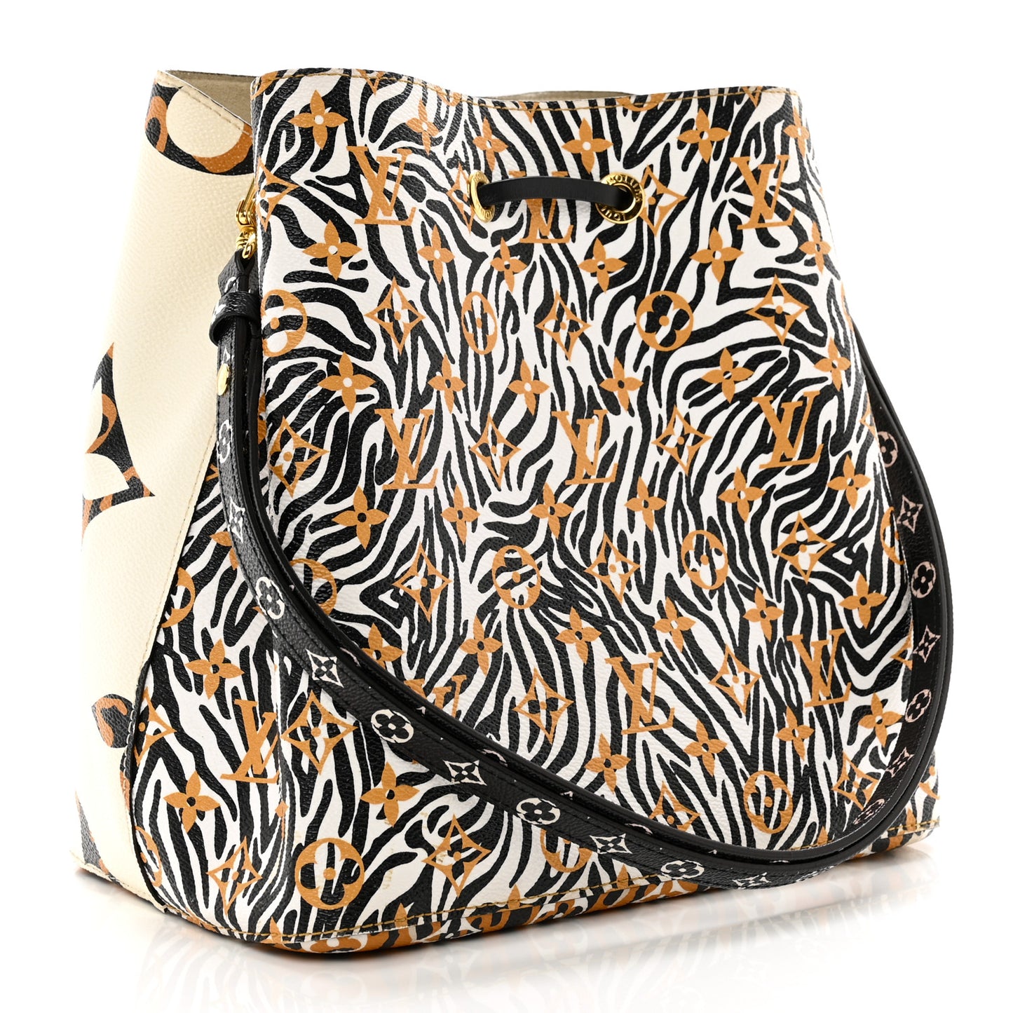 LOUIS VUITTON Monogram Giant Jungle NéoNoé Ivory