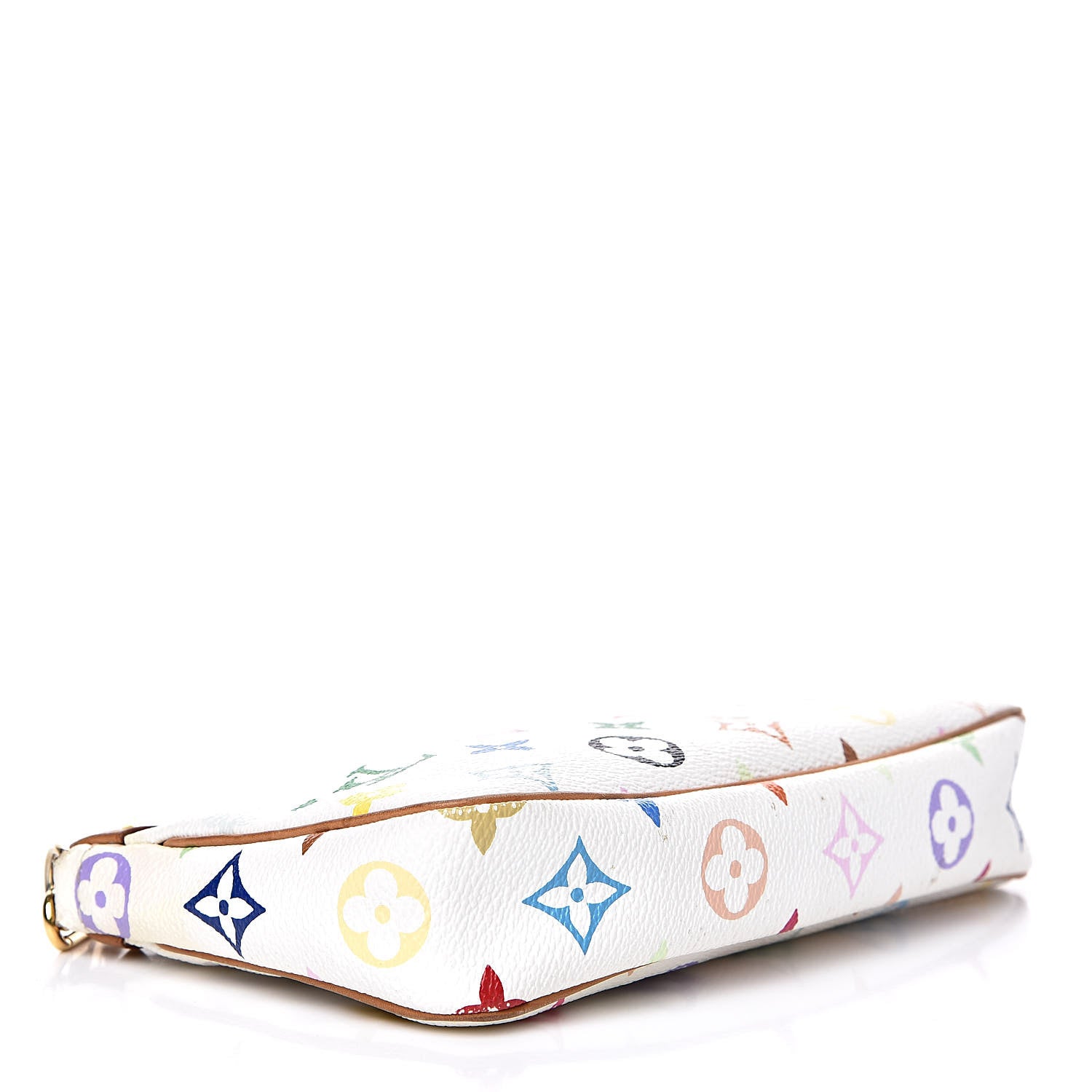 Louis Vuitton Monogram Multicolor Pochette Accessories White 4 of 14