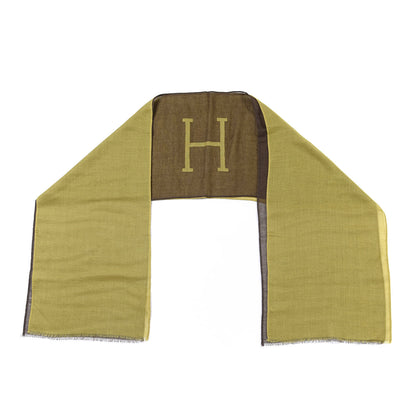 Hermes Cashmere Silk Reversible Scarf 1 of 5