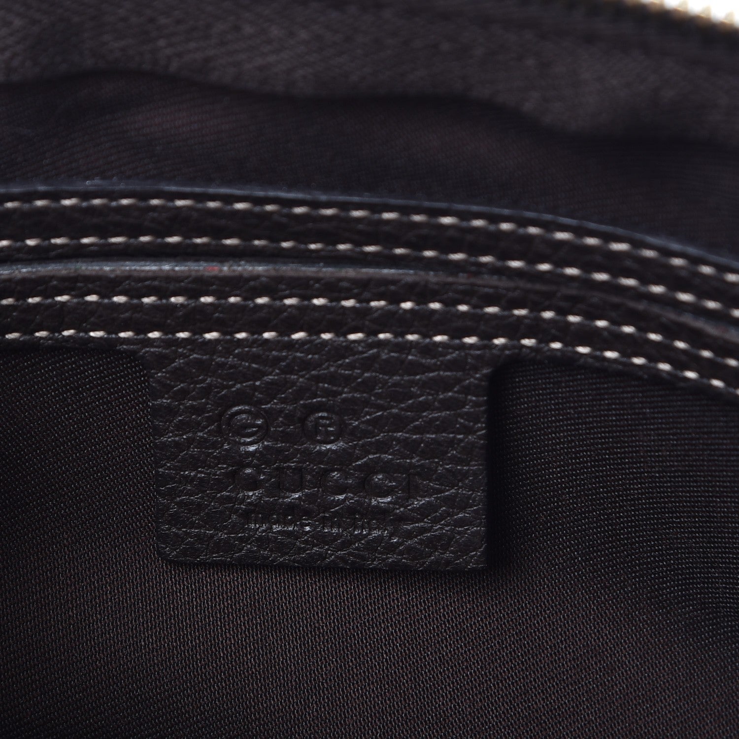 Gucci Crystal Monogram Medium Joy Boston Dark Brown 6 of 7