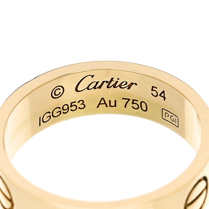 Cartier 18K Yellow Gold 5.5mm LOVE Ring 54 7 4 of 5