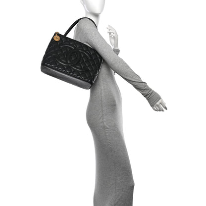 Chanel Caviar Quilted Medallion Tote Black 2 of 13