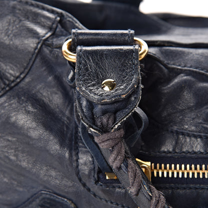 Balenciaga Chevre Giant 21 Gold Hardware Part Time Marine 30 of 35