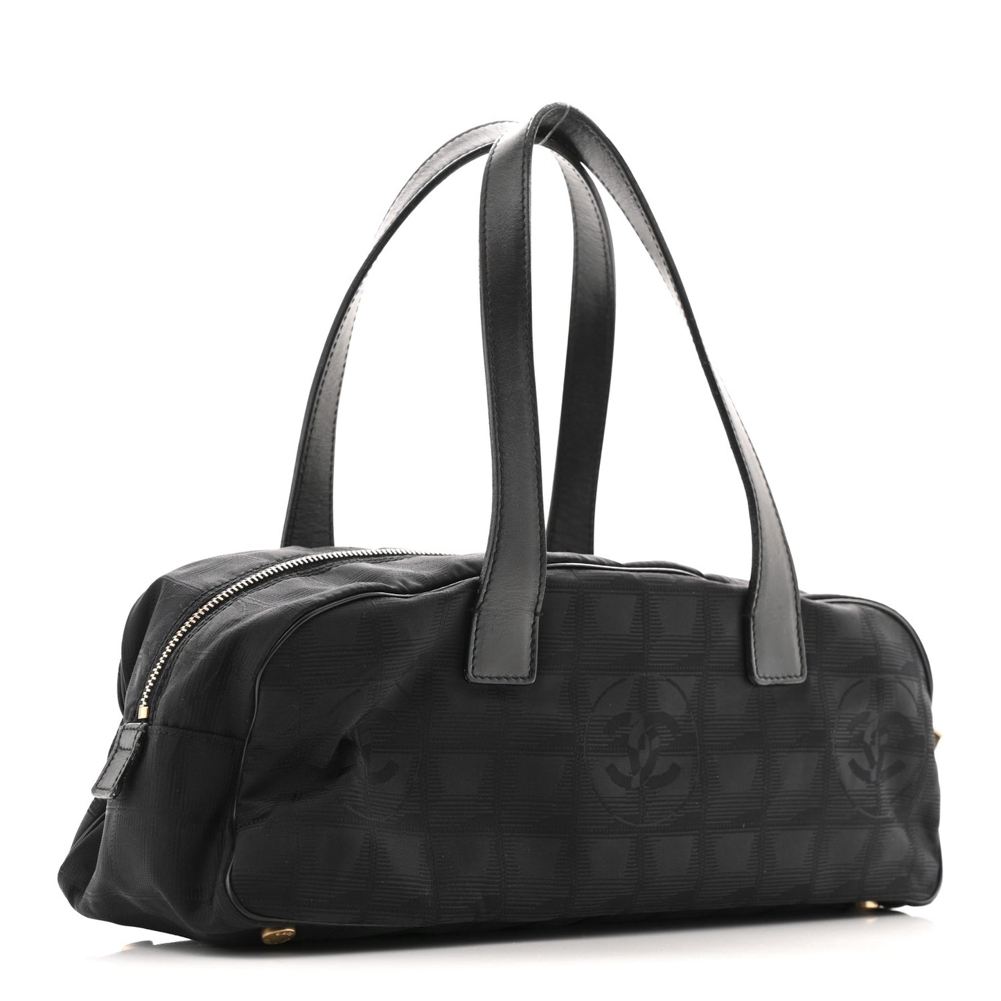 Nylon Travel Bowler Black