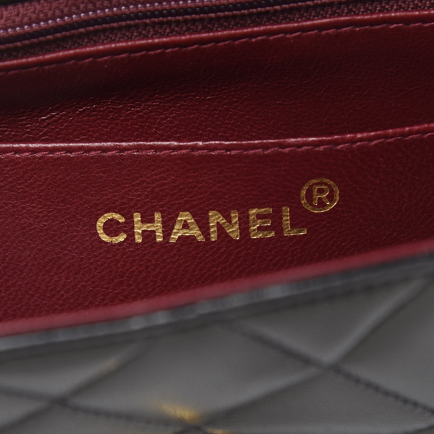 Lambskin Quilted Small Single Flap Black