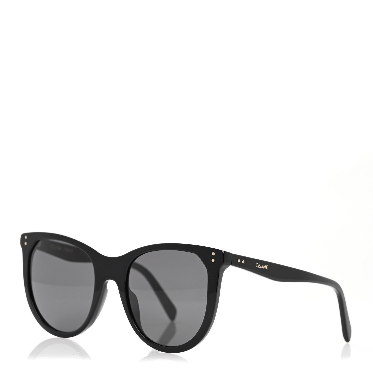 Celine Acetate Cat Eye Sunglasses CL401491 Black 1 of 8