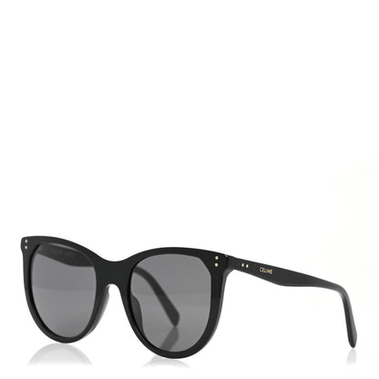 Celine Acetate Cat Eye Sunglasses CL401491 Black 1 of 8