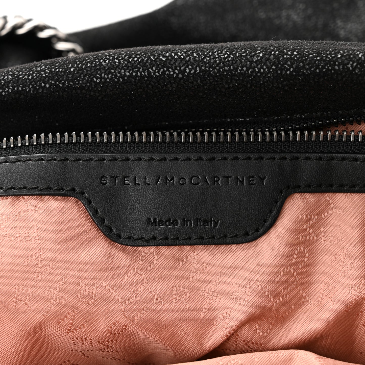 Shaggy Deer Falabella Fold Over Tote Black