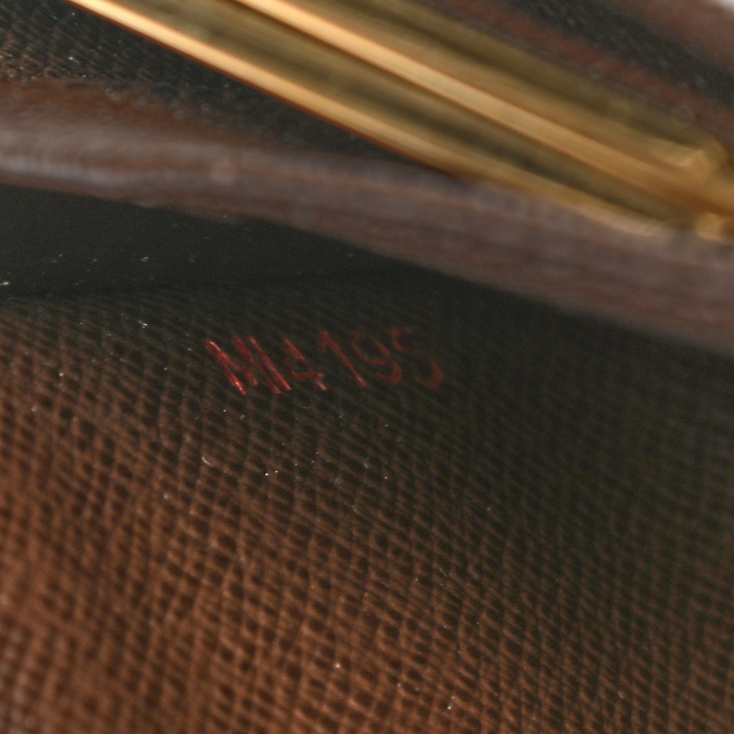 Damier Ebene French Purse Wallet