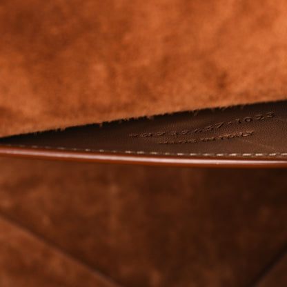 Saint Laurent Calfskin Monogram Take Away Box Dusty Vintage Brown Gold 7 of 11