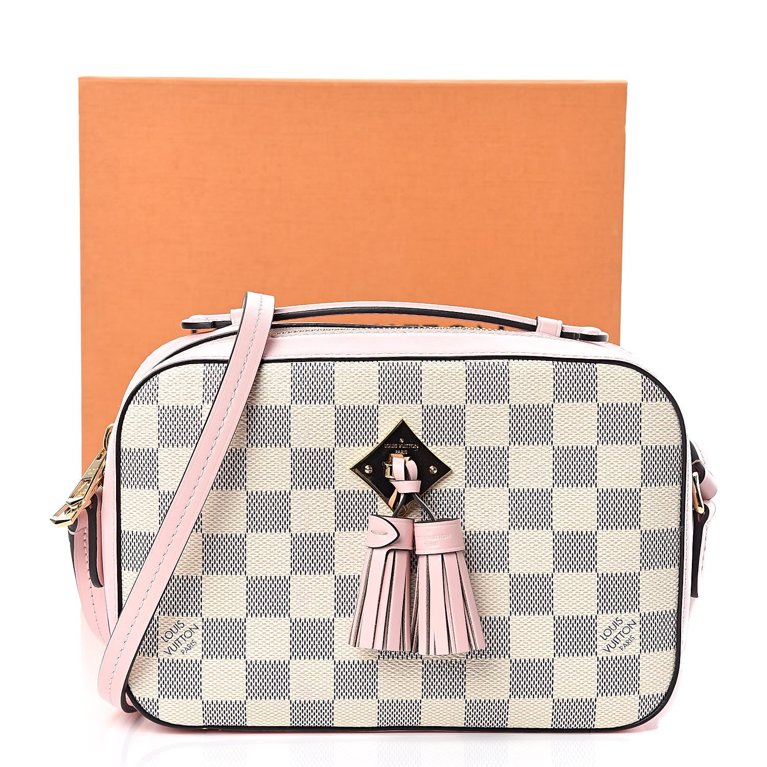 Louis Vuitton Damier Azur Saintonge Eau de Rose 14 of 14