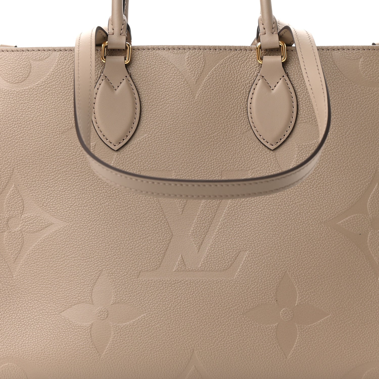 Louis Vuitton Empreinte Monogram Giant Onthego MM Tourterelle 7 of 9