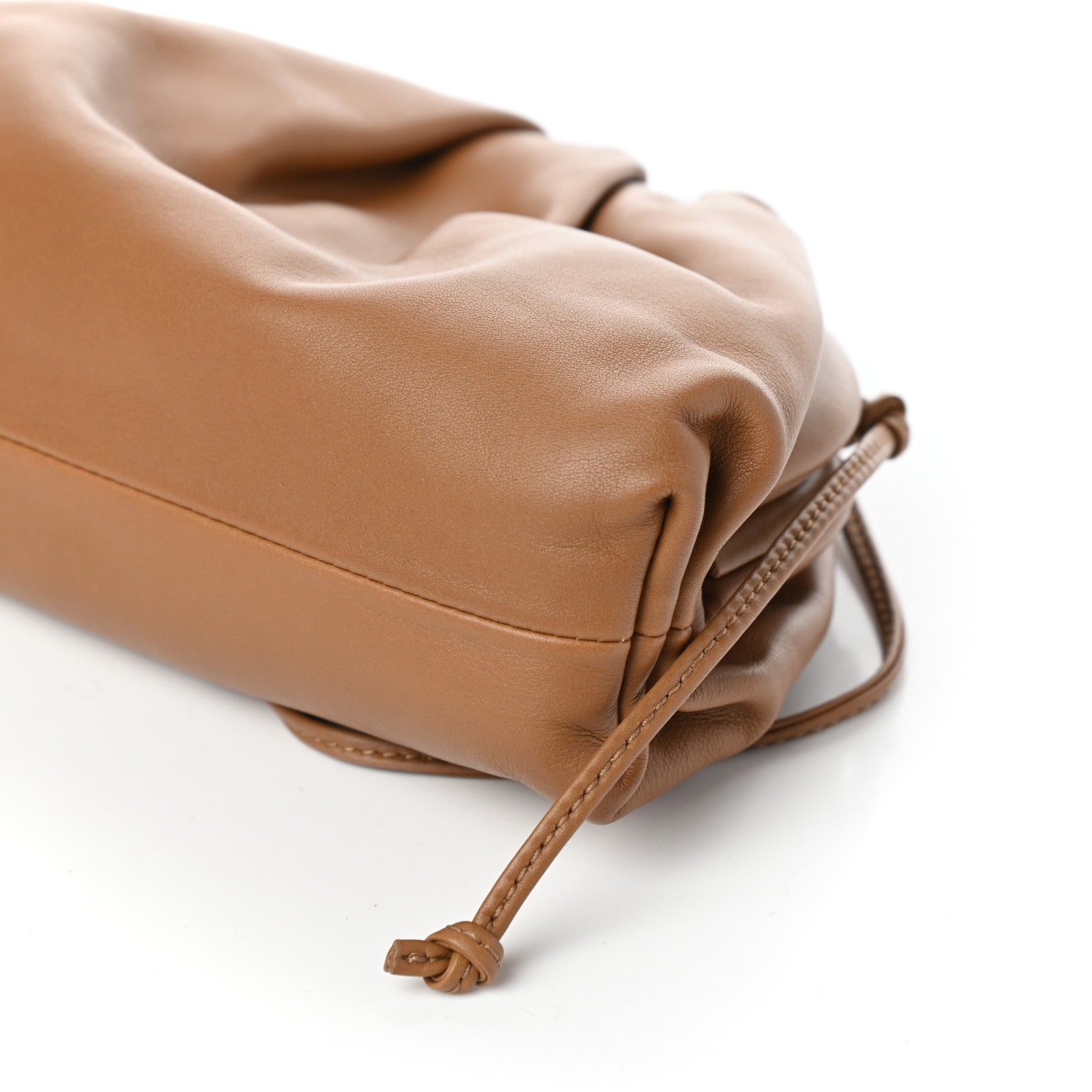 Bottega Veneta Butter Calfskin The Mini Pouch Cammello 9 of 9