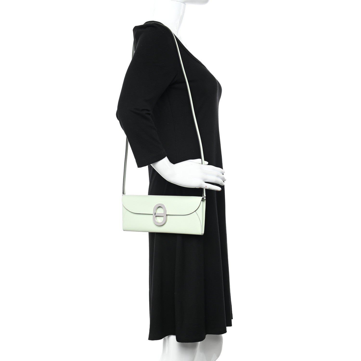 Hermes Epsom Maillon Wallet To Go Vert Fizz 2 of 8