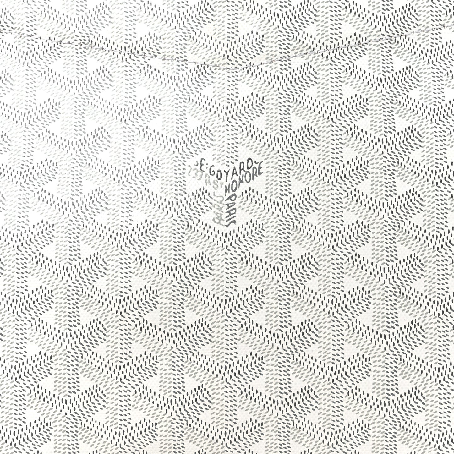 Goyardine Rouette PM White