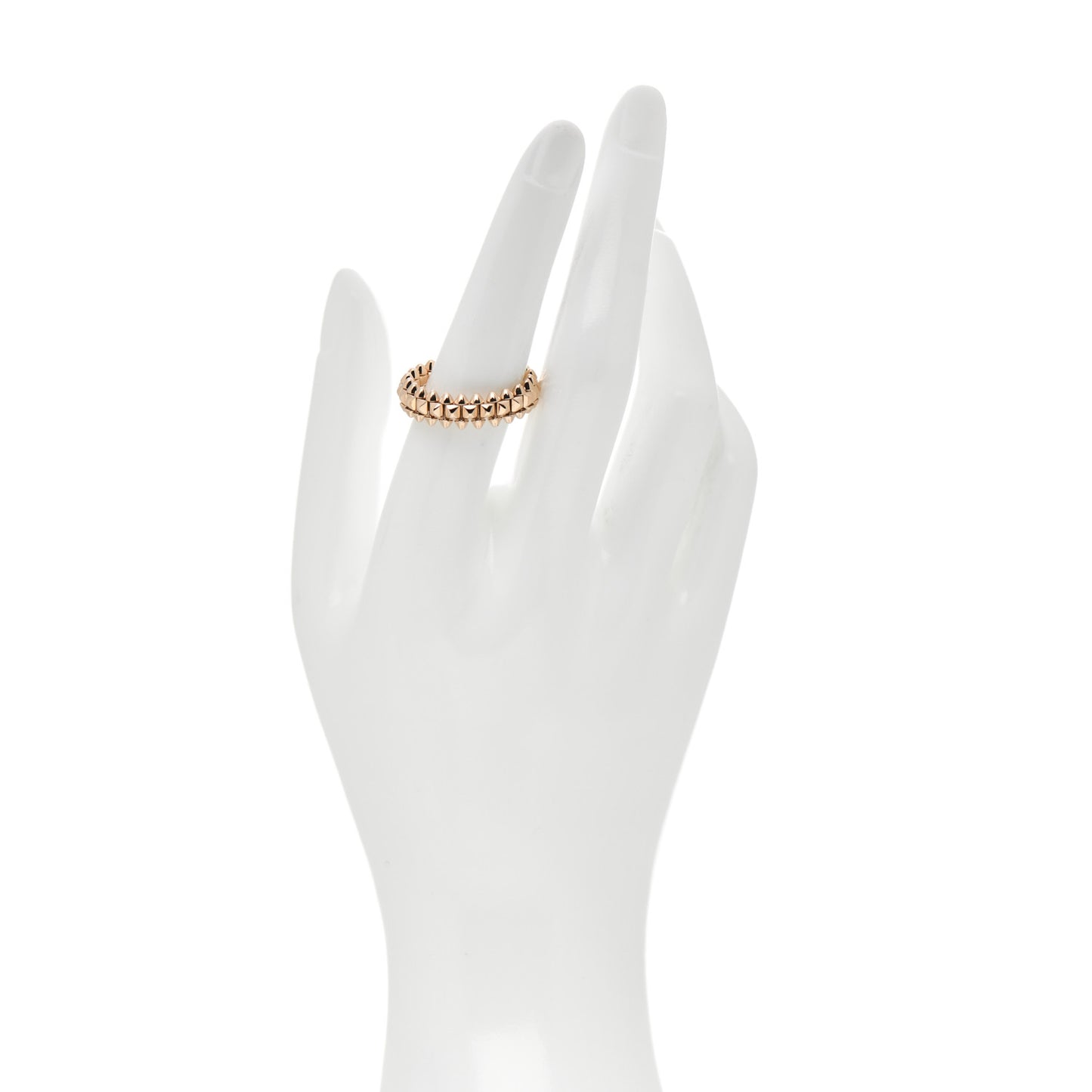 18K Pink Gold SM Clash De Cartier Ring 58 8.25