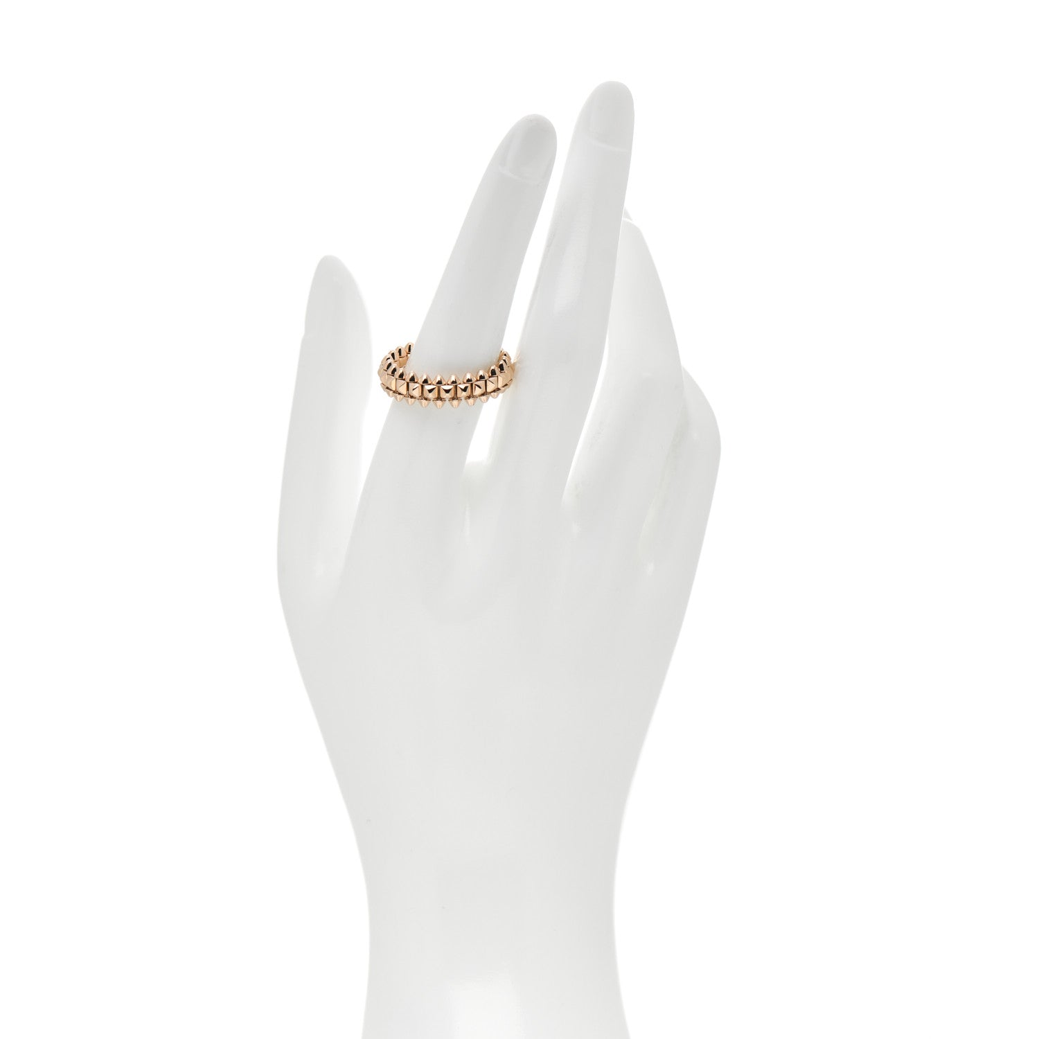 Cartier 18K Pink Gold SM Clash De Cartier Ring 58 8.25 2 of 5