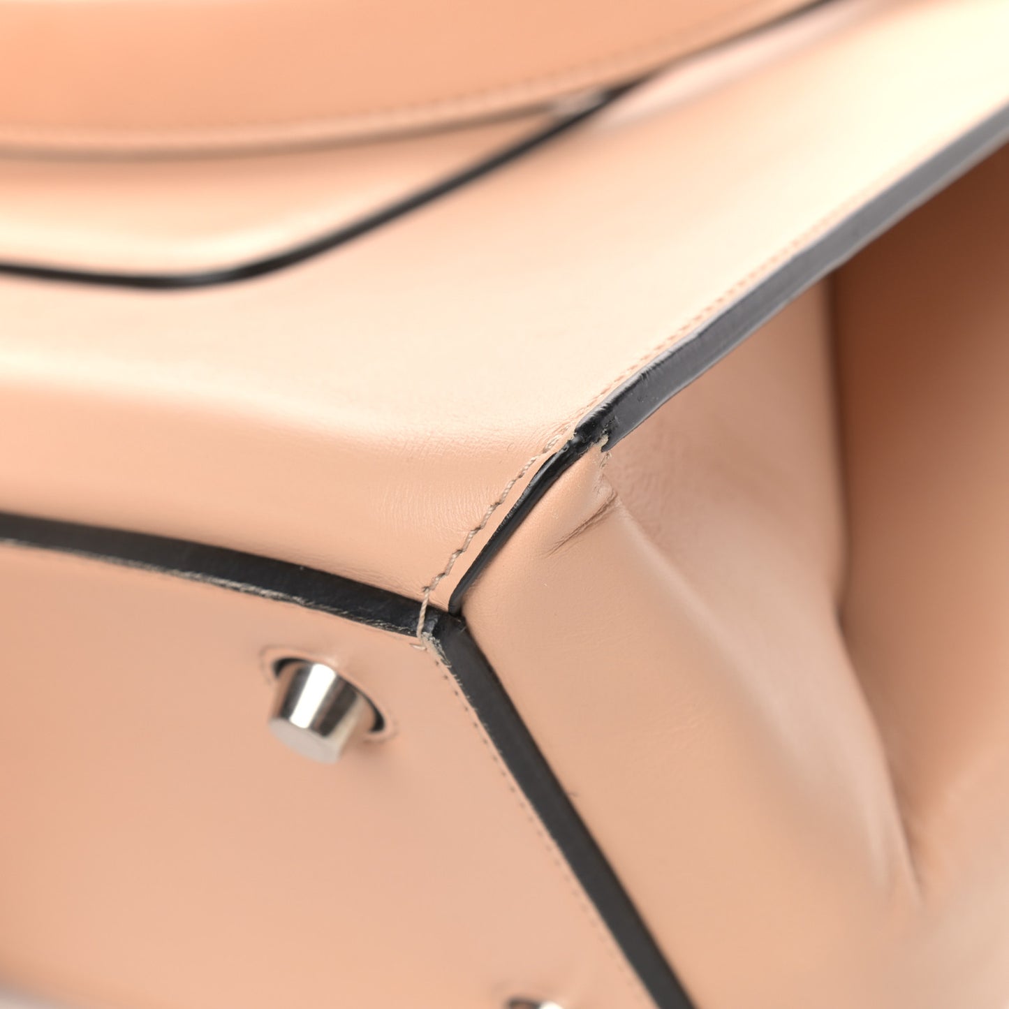 Palmelato Medium Edge Shoulder Bag Blush