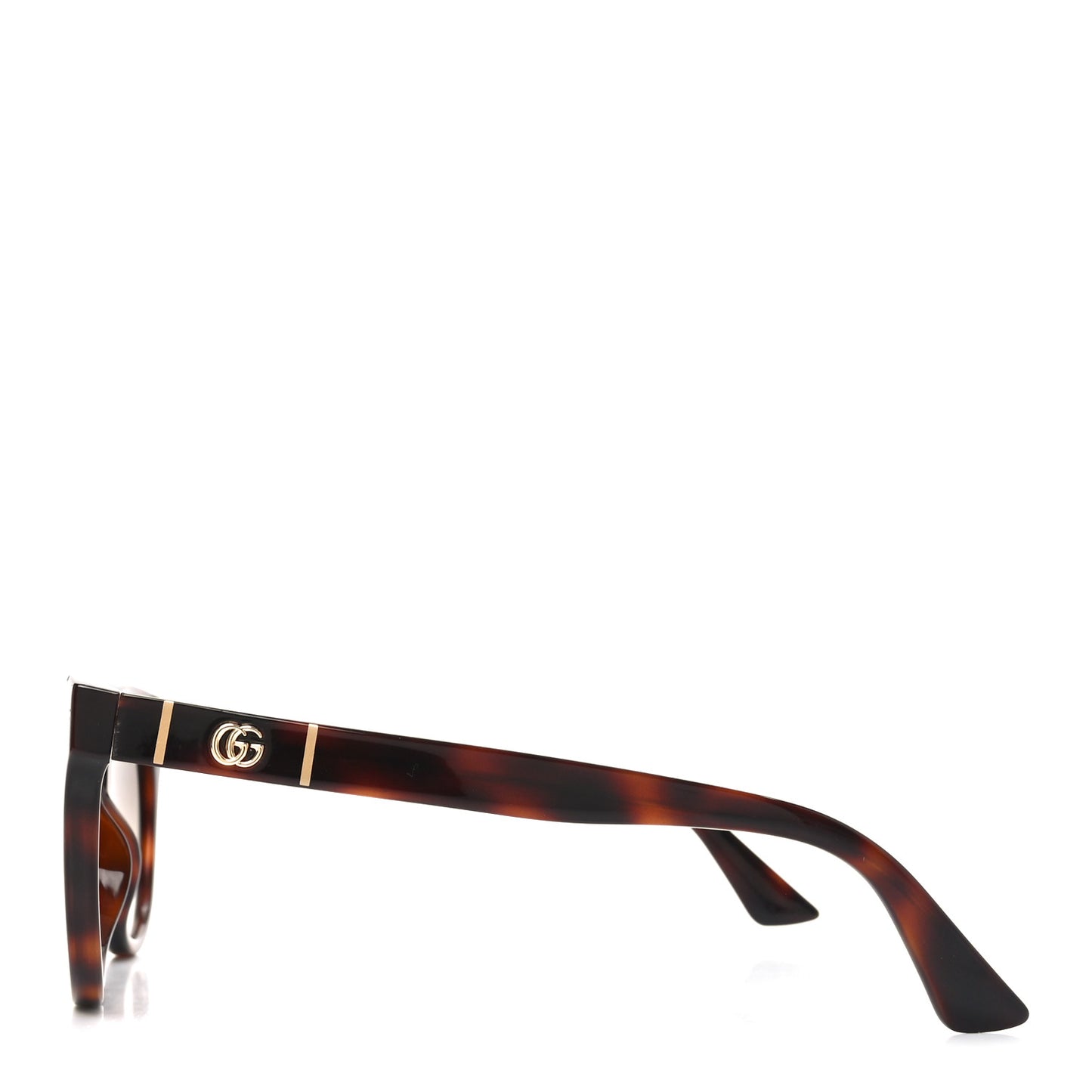 Round Sunglasses GG0763S Tortoise