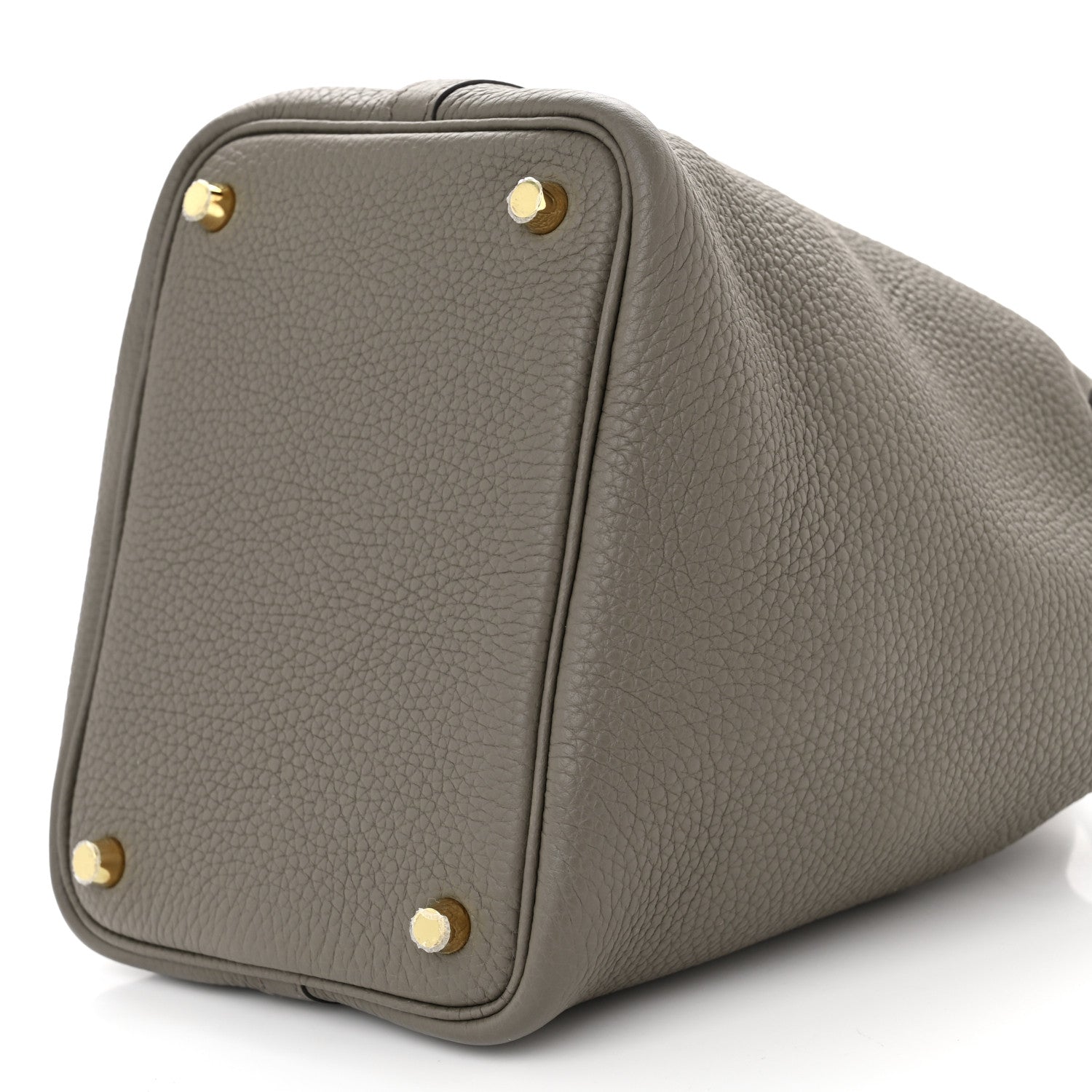 Hermes Taurillon Clemence Picotin Lock 18 PM Etain 10 of 11