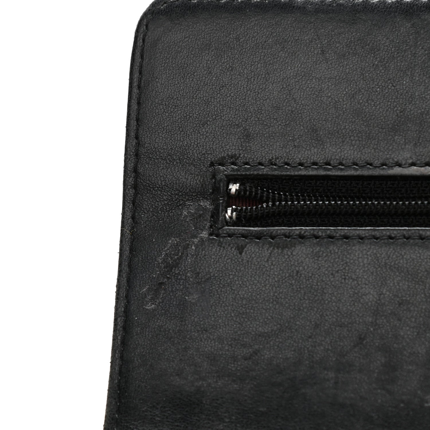 Chanel Lambskin Quilted Wallet On Chain WOC Black 12 of 18
