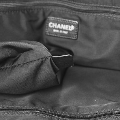 Chanel Nylon Large Travel Tote Black 7 of 16