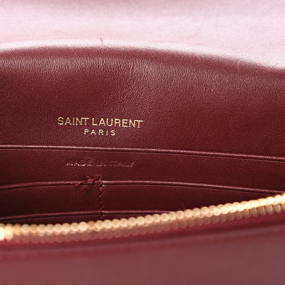 Saint Laurent Smooth Calfskin Classic Monogram Kate Tassel Chain Wallet Palissandre 5 of 12