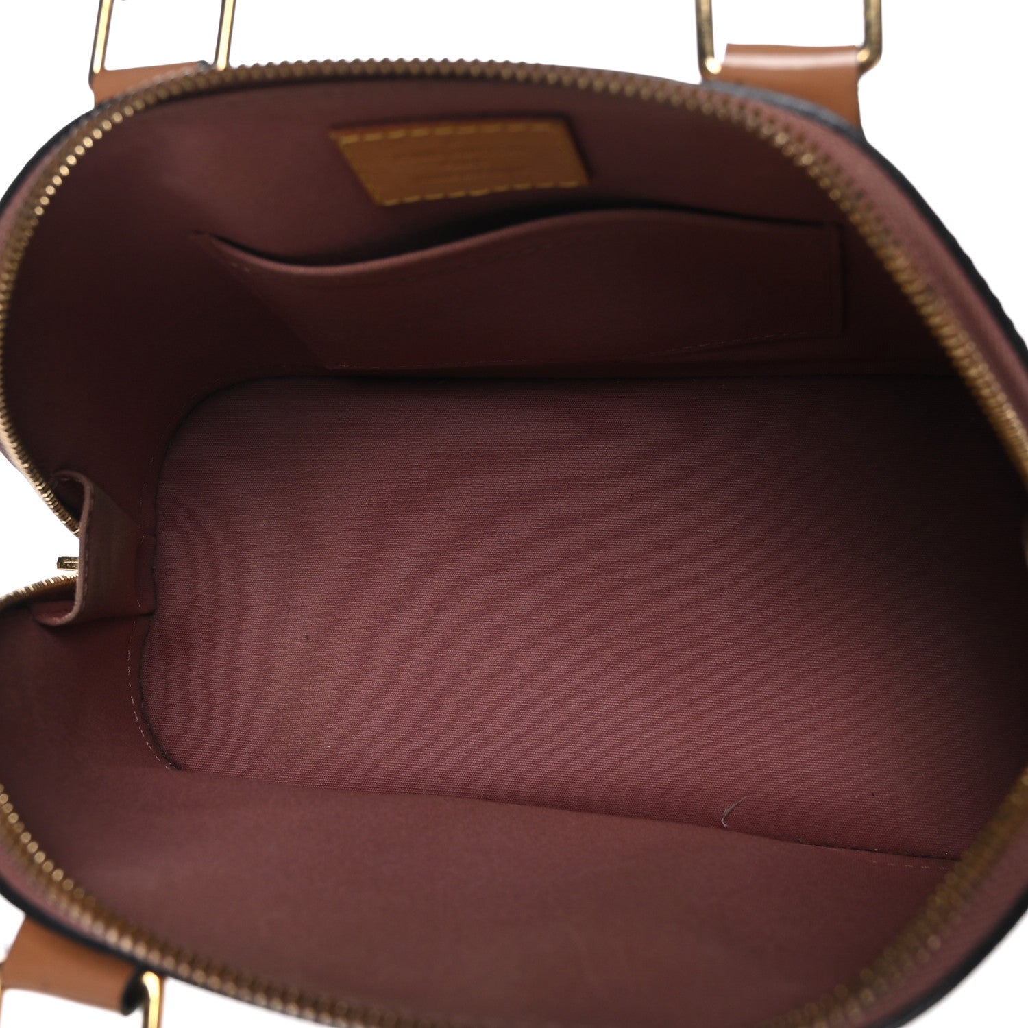 Louis Vuitton Vernis Alma BB Rose Velours 5 of 8