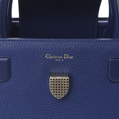 Christian Dior Bullcalf Medium Diorever Flap Navy 8 of 11