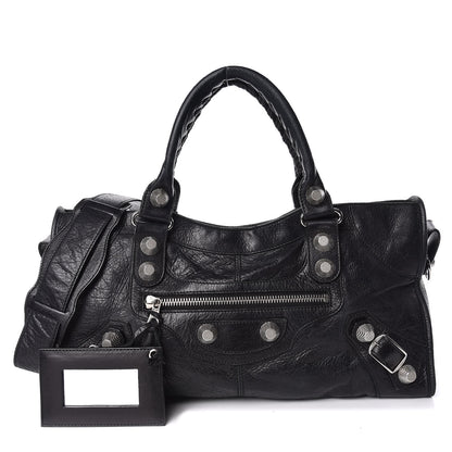 Balenciaga Agneau Giant 21 Silver Hardware Part Time Black 1 of 25
