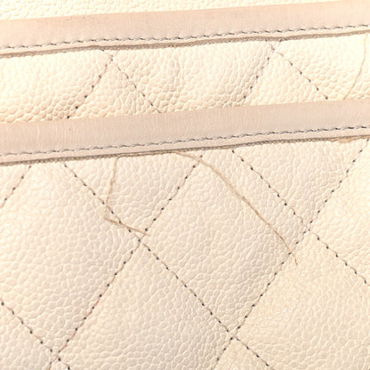 Chanel Caviar Quilted Large French Riviera Flap Beige 5 of 5