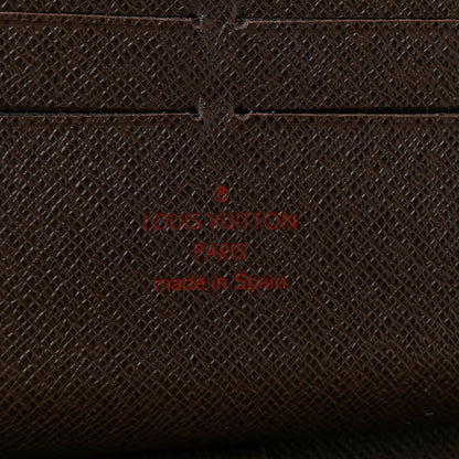Louis Vuitton Damier Ebene Zippy Organizer Wallet 6 of 7