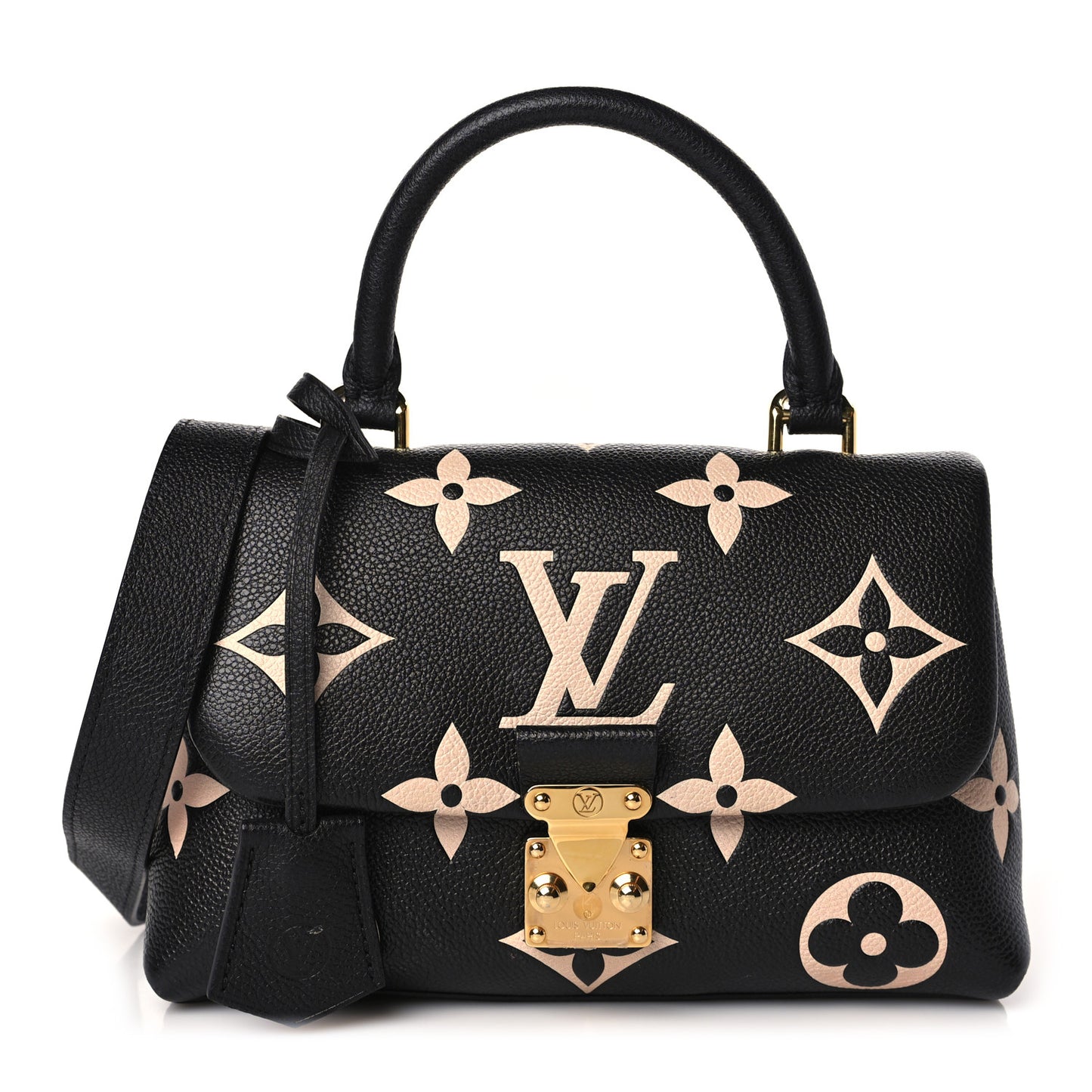 Empreinte Monogram Giant Madeleine BB Black Beige