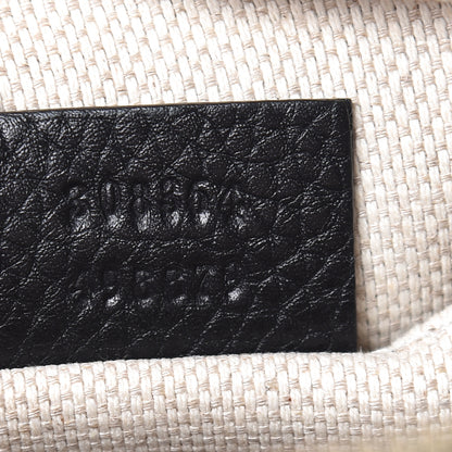 Gucci Pebbled Calfskin Small Soho Disco Bag Black 7 of 11