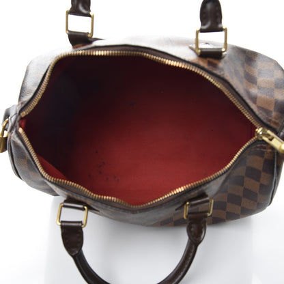 Louis Vuitton Damier Ebene Speedy 30 5 of 19