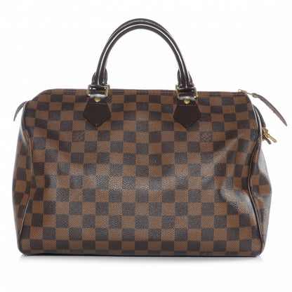Louis Vuitton Damier Ebene Speedy 30 1 of 7