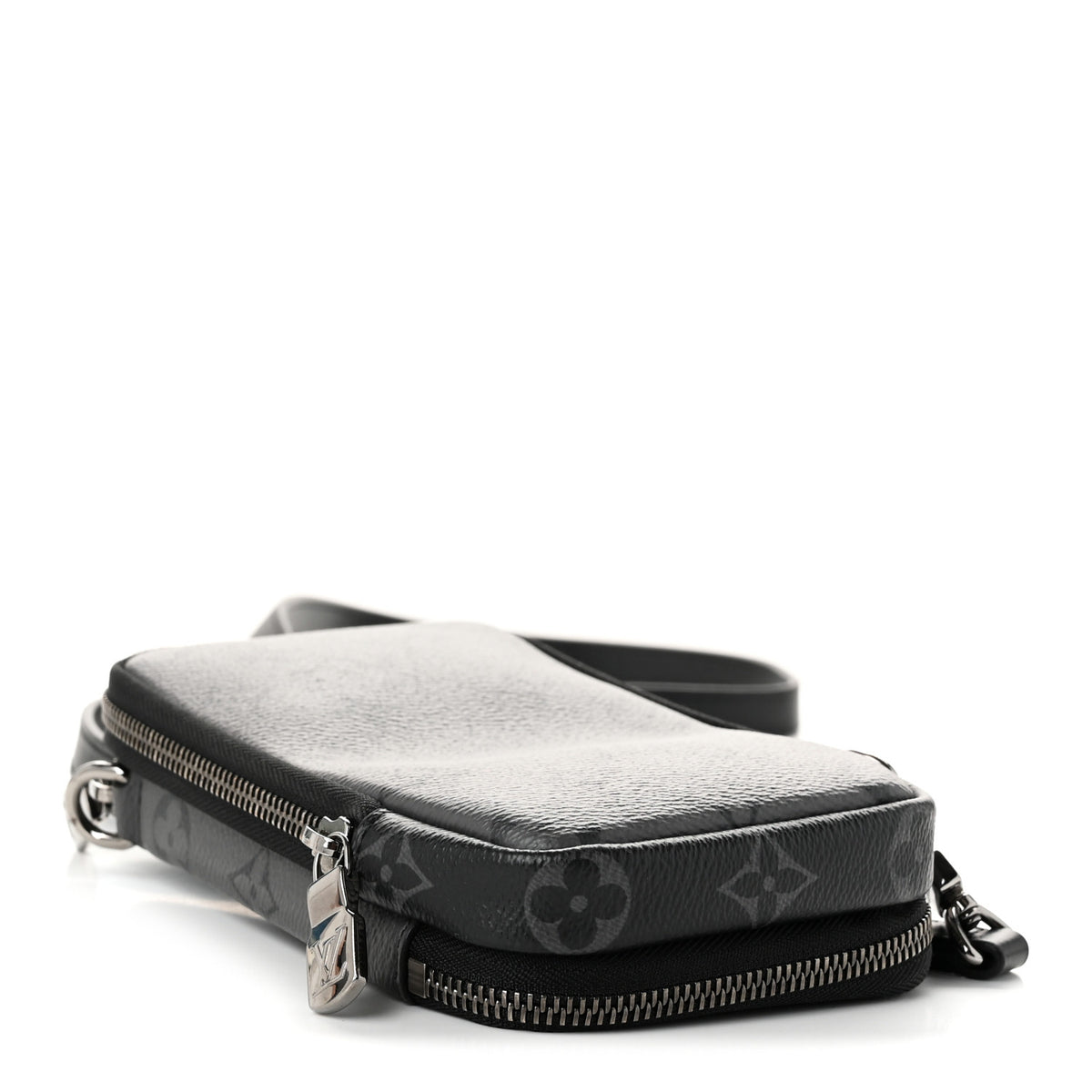 Monogram Eclipse Reverse Double Phone Pouch