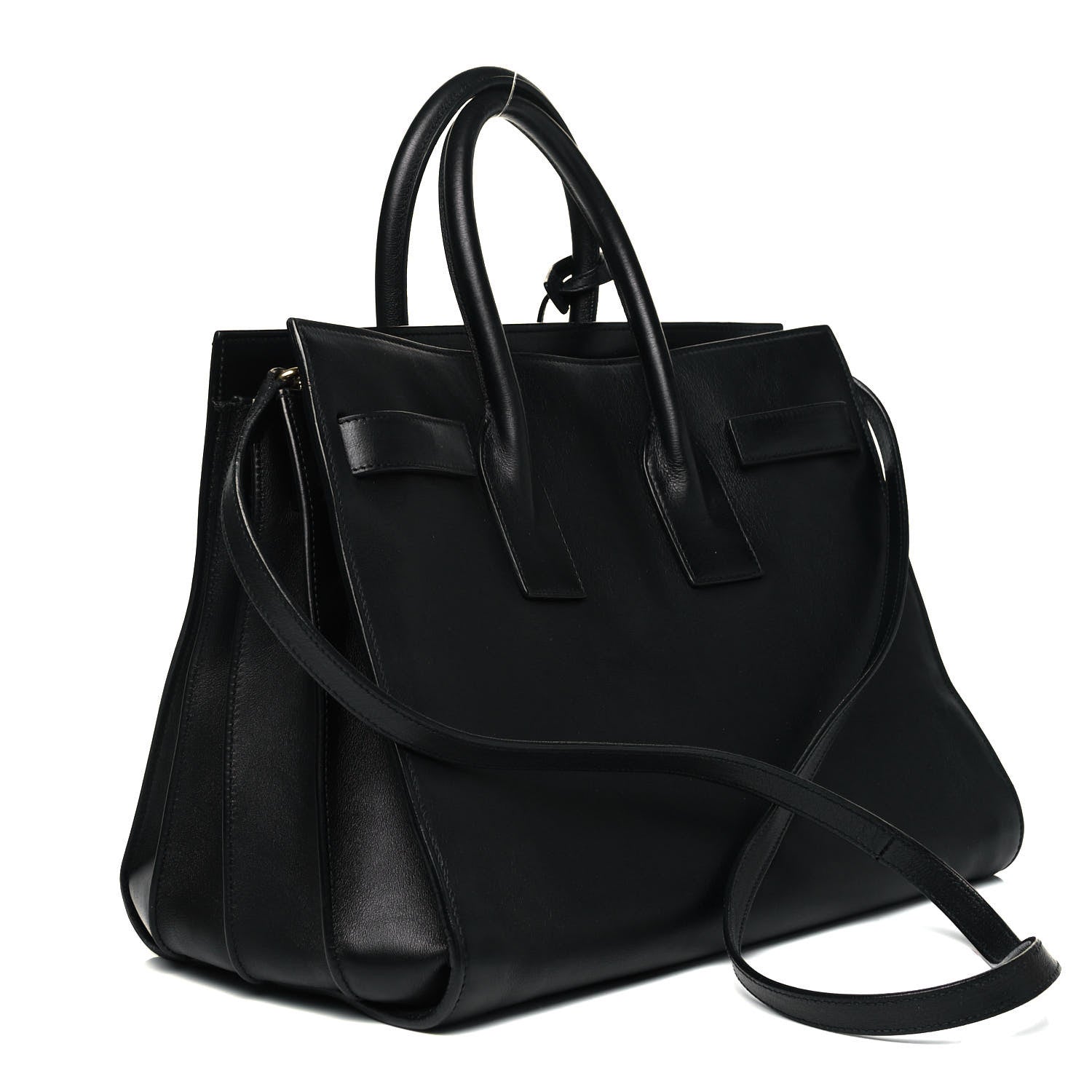 Saint Laurent Smooth Calfskin Small Sac De Jour Black 3 of 8